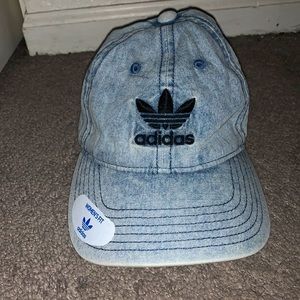 Adidas WM originals relaxed denim washed blue deni